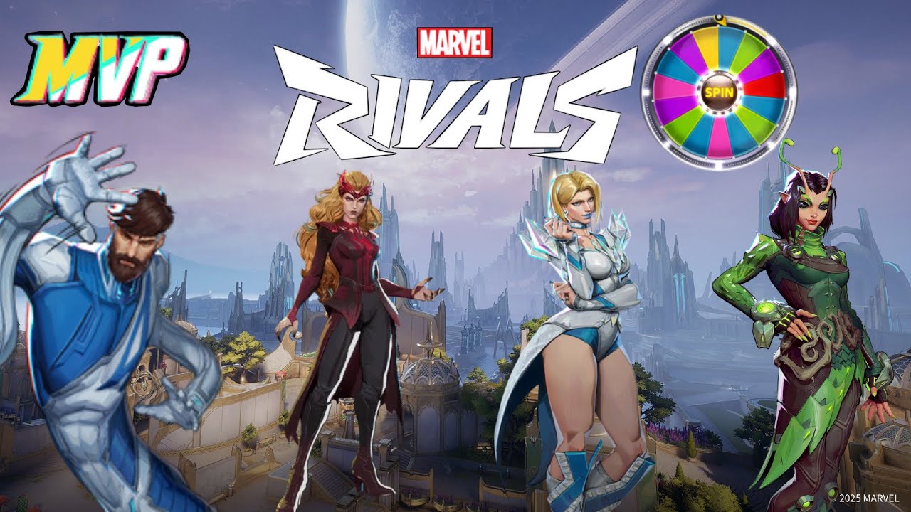 MARVEL RIVALS SPIN THE WHEEL CHALLENGE WITH DARRIEN