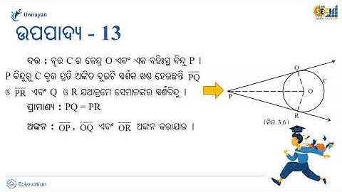 Tangent to a Circle Part 1 | Class 10 Maths in Odia Medium