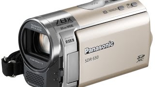 Обзор видеокамеры Panasonic SDR S50