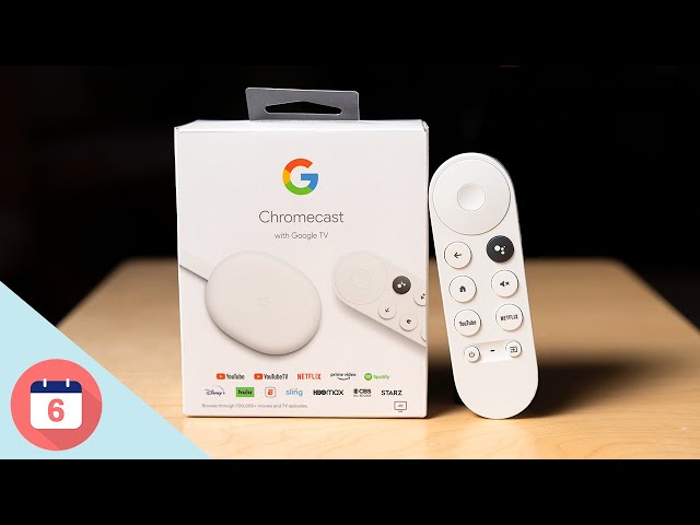 Google Chromecast 4 with Google TV 4K