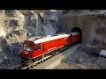 Erste outdoor etappe  zugfahrt lgb gartenbahn und making of