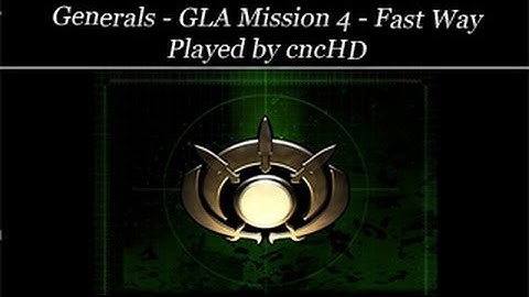 Generals Campaign - GLA Mission 4 FAST WAY (brutal)