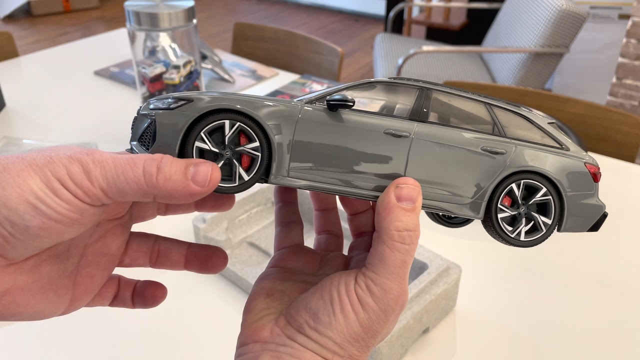 Unboxing: Get a Chance to Win this Nardo Grey 1:18 RS 6 Avant by
