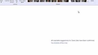 Face Recognition With Windows Live Photo Gallery