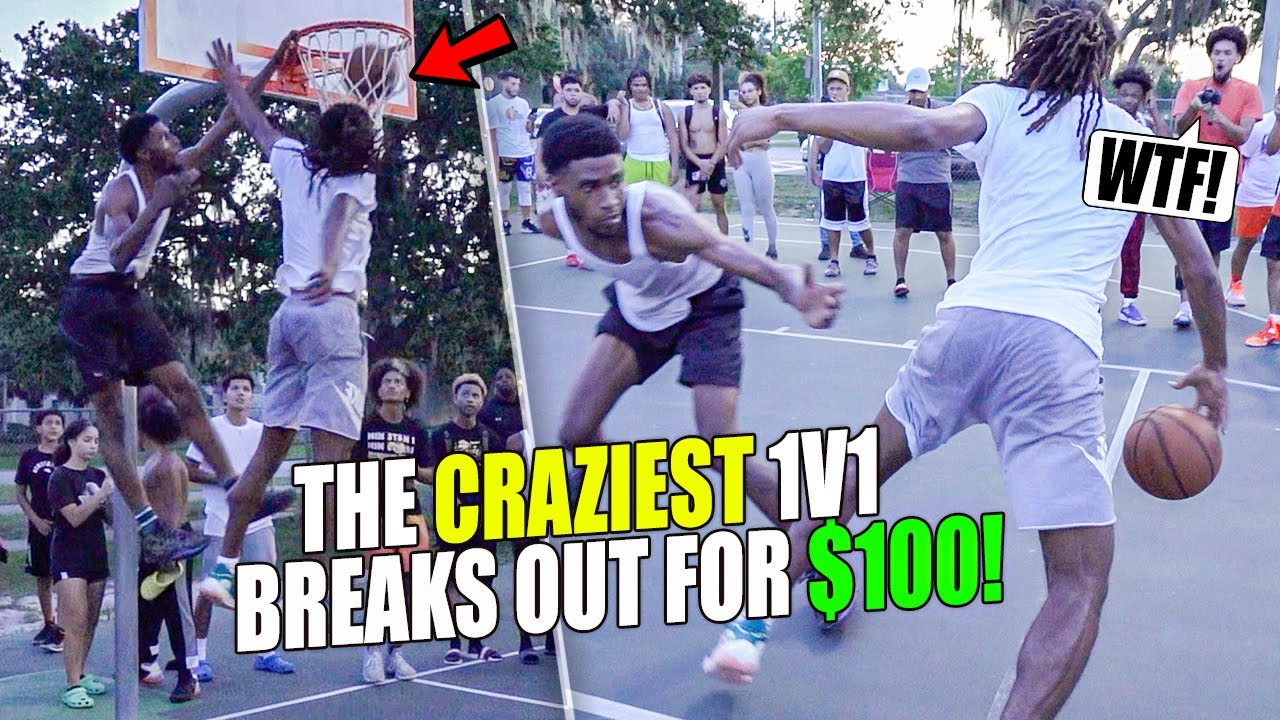 INTENSE 1v1 BREAKS OUT FOR $100! The BEST game you’ll ever see… Wild Hunt Takeover