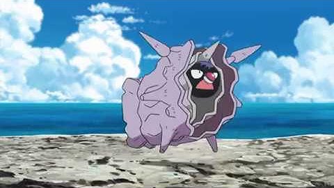 Team Rocket try to catch a cloyster