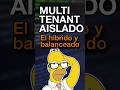 El modelo multi-tenant que usan los SaaS que escalan (y nadie te explica) #tips #softwarearchitect