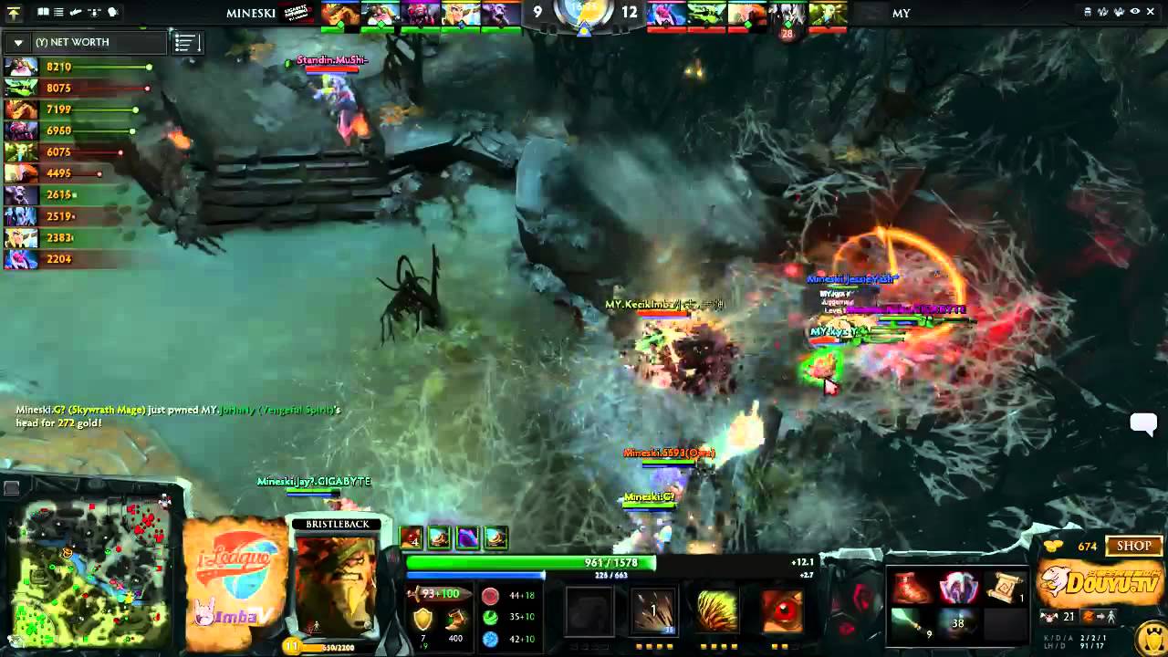 Mineski vs Malaysia - Game 1 (iLeague Season 3 - SEA) - Xyclopzz