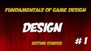 1-Fundamentals of Game Design