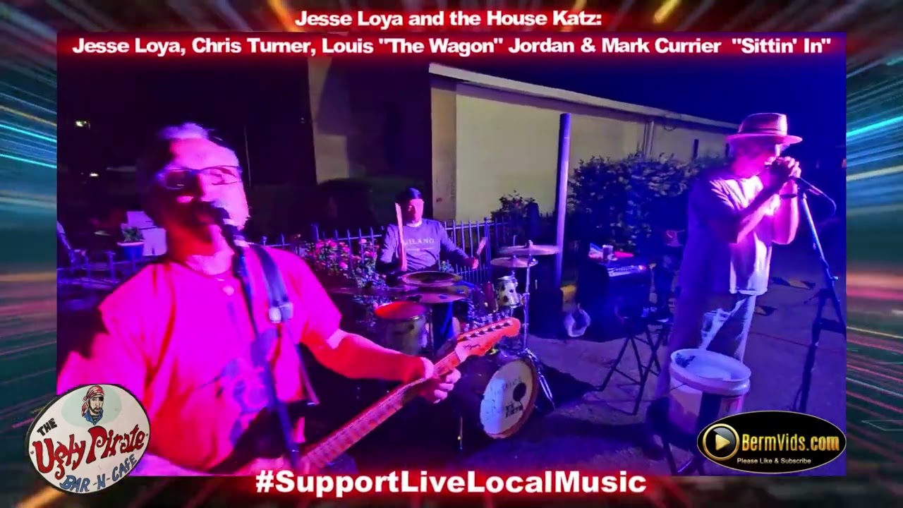 Jesse Loya and the House Katz Performing at the Ugly Pirate  Live Music in Bay St louis, Mississippi