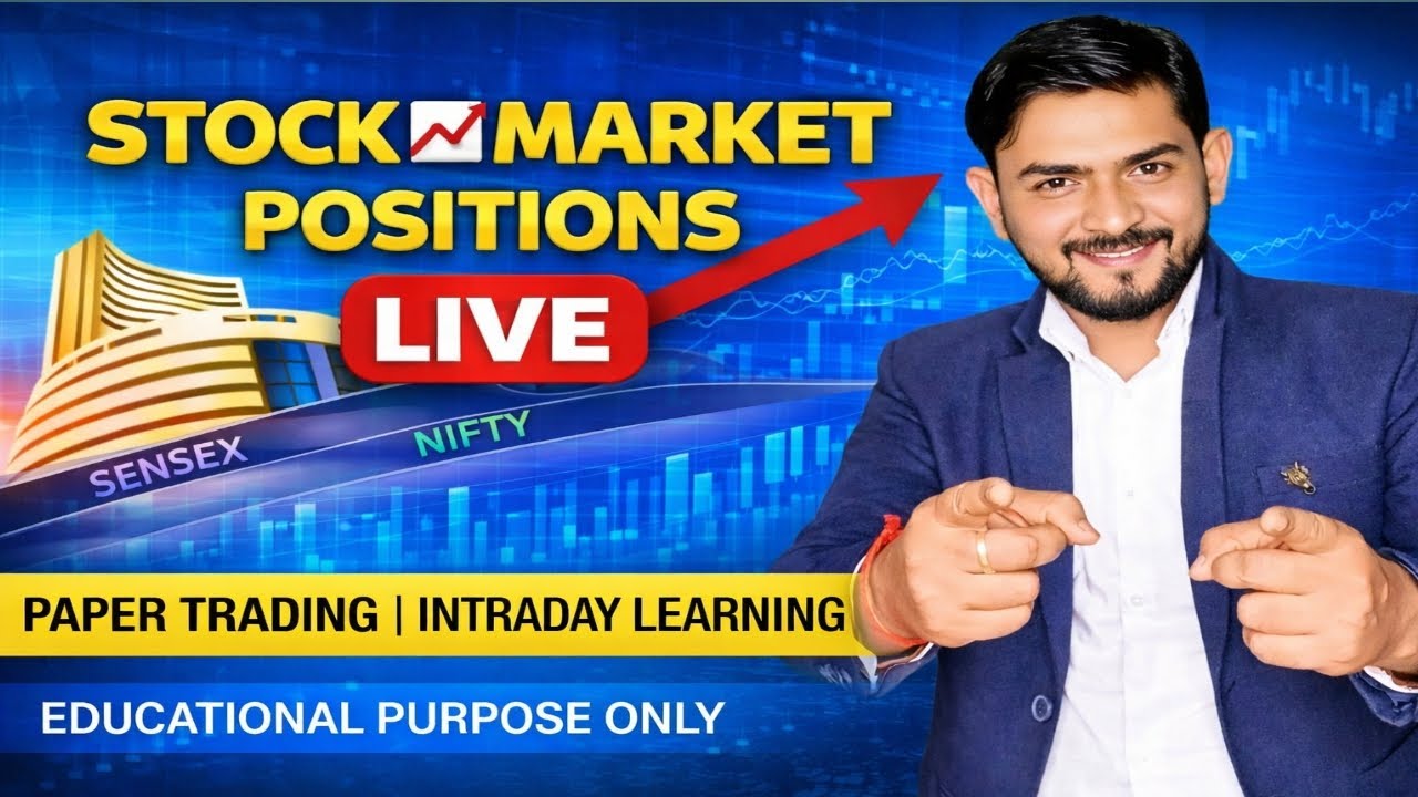 Live Trading Nifty paper trading 29 january Thursday