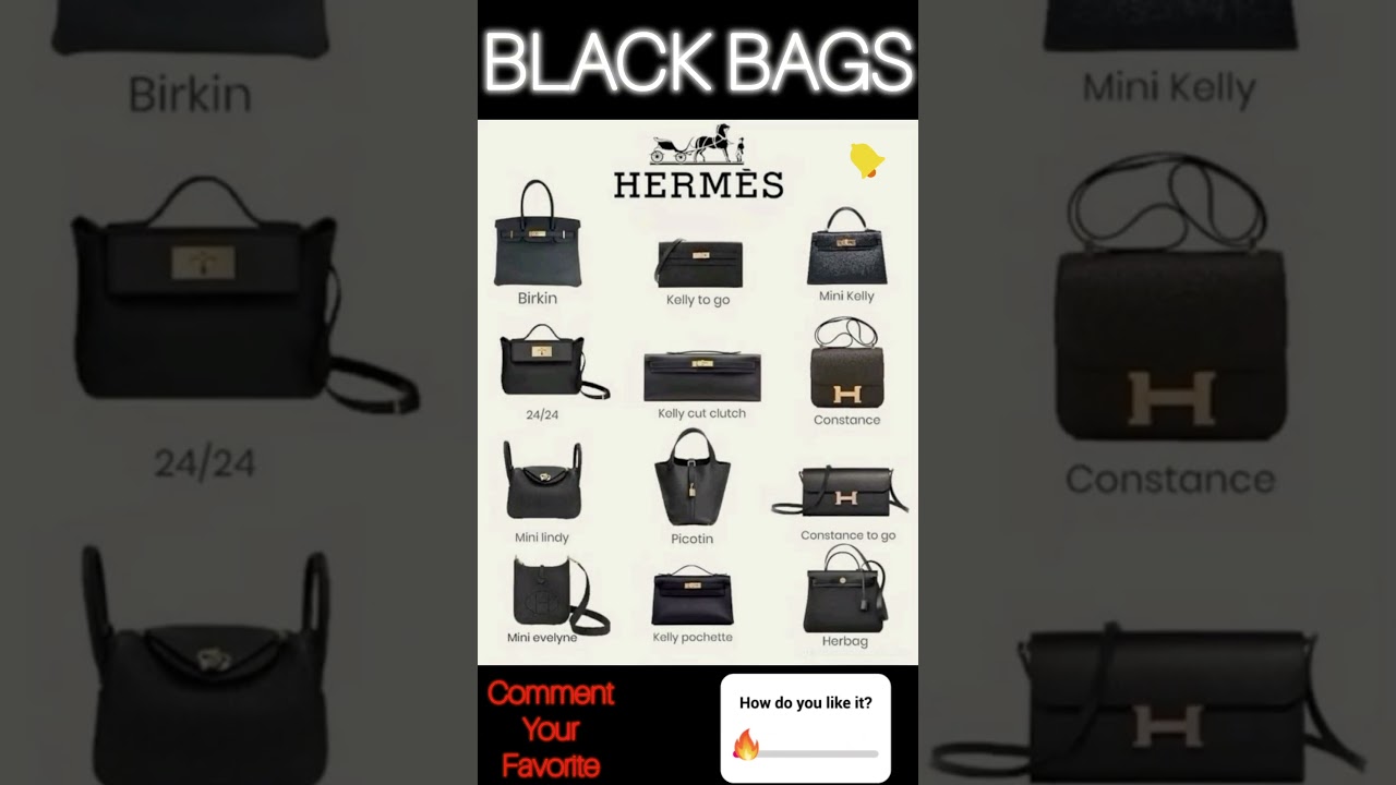 🔖HERMES BLACK BAGS⭐️🌐🧿💲♾️🌗💫🌟✨⏳️ 