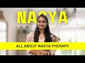 Nasya treatment and its benefits  dhatri ayurveda