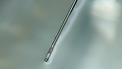 Needle Floating on Water Surface (Surface Tension Demonstration)