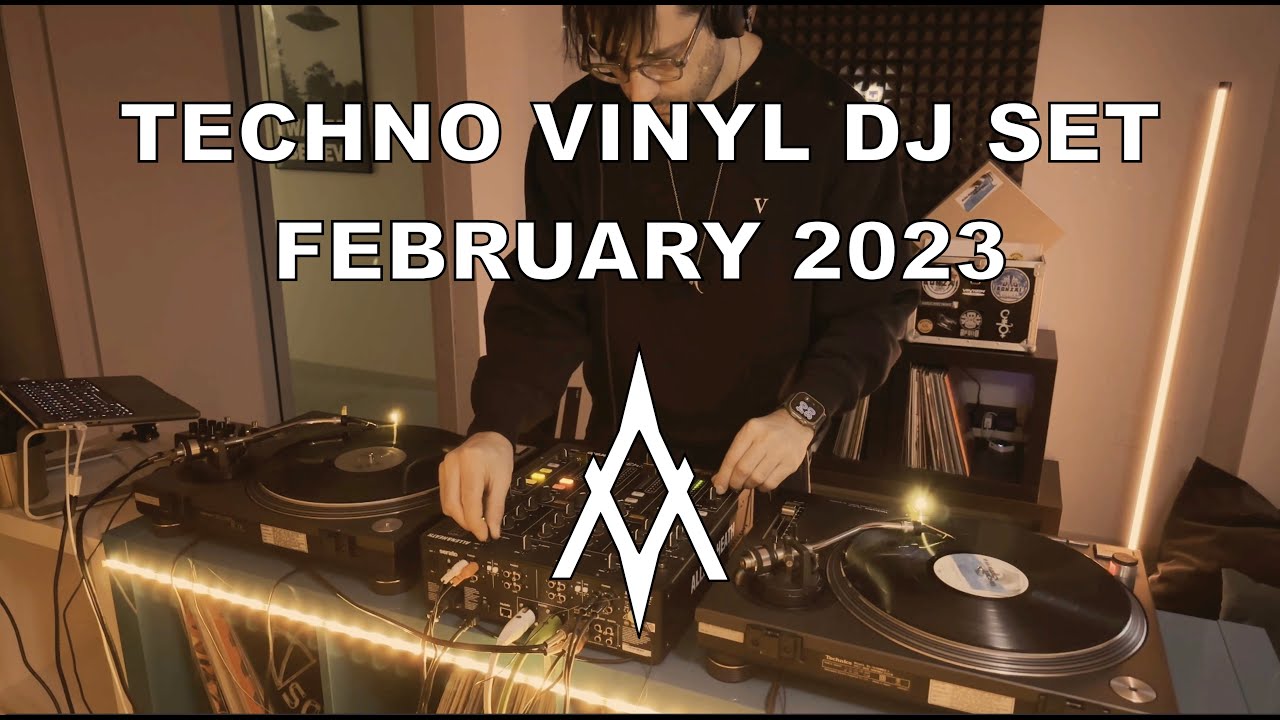 Techno Vinyl Dj Mix - February 2023 - YouTube