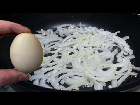 Ultra leckeres Ei-Zwiebel-Rezept! 😱 Dieser Geschmack treibt dich in den Wahnsinn! 🤤
