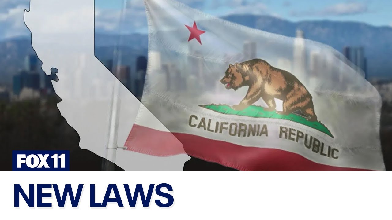 New California laws that take effect July 1, 2024 - YouTube