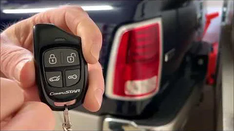 Exiting valet mode with a 4 button style Compustar or Arctic start remote