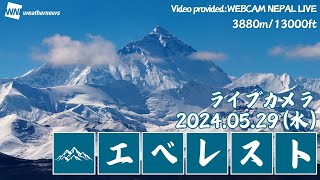 【Live】エベレスト登頂記念日ライブカメラ(3880M / 13000Ft)/ネパール/ Everest Live Camera＜5月29日＞ #エベレスト #ライブカメラ