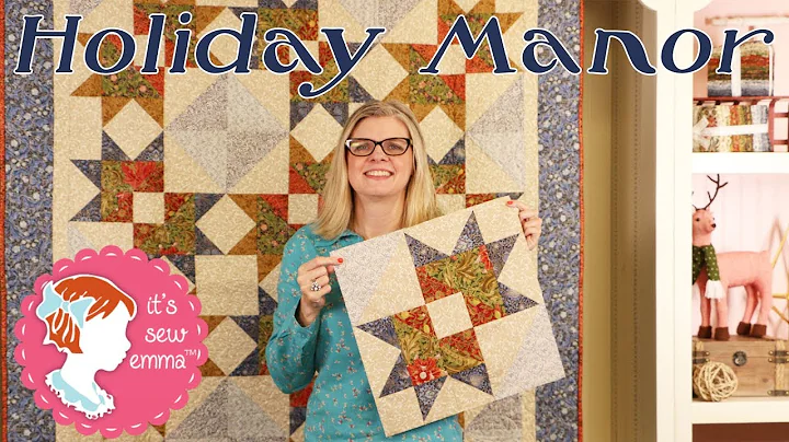 Holiday Manor Quilt by It's Sew Emma | Fat Quarter...