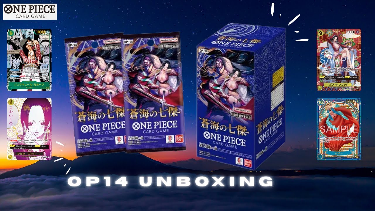 NEW OP14/One Piece unboxing