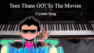 Teen Titans GO To The Movies - Crystals Song (Time Cycles) - Piano Tutorial