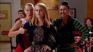 [ Come See About Me ] UNHOLY TRINITY Quinn Santana Brittany GLEE • Dianna Naya Heather