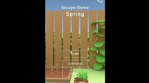 Escape Game: Spring walkthrough | nicolet.jp