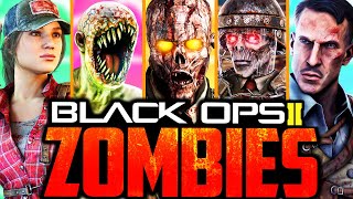 All BO2 EASTER EGGS!! (Learning New Speedrun Strats!) [Call of Duty: Black Ops 2 Zombies]