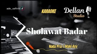 karaoke akustik sholawat badar | Nada cowok/male