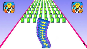 Noob vs Pro Vs Hacker - Battery Run 3D | Battery Run Gameplay