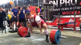 Belkin Yuriy Deadlift Raw 367,5Kg 103Kg, Sn Pro 2015