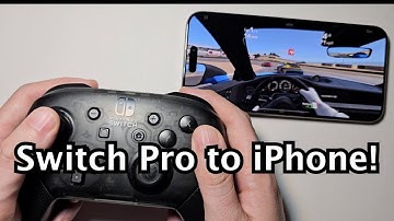 How to Connect Nintendo Switch Pro Controller to iPhone!