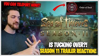 You can Fast Travel in Sea of Thieves now!? (Sea of Thieves Season 11 Reaction) New Max Reputation!