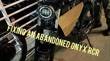 Fixing an abandoned Onyx RCR part 1