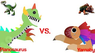 Quick Battle: Pianosaurus Vs. Yarnaby