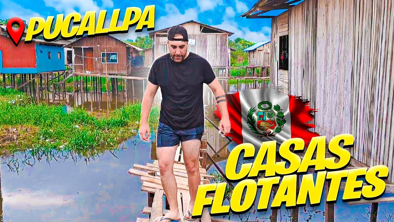 AQUÍ VIVEN EN CASAS FLOTANTES!!