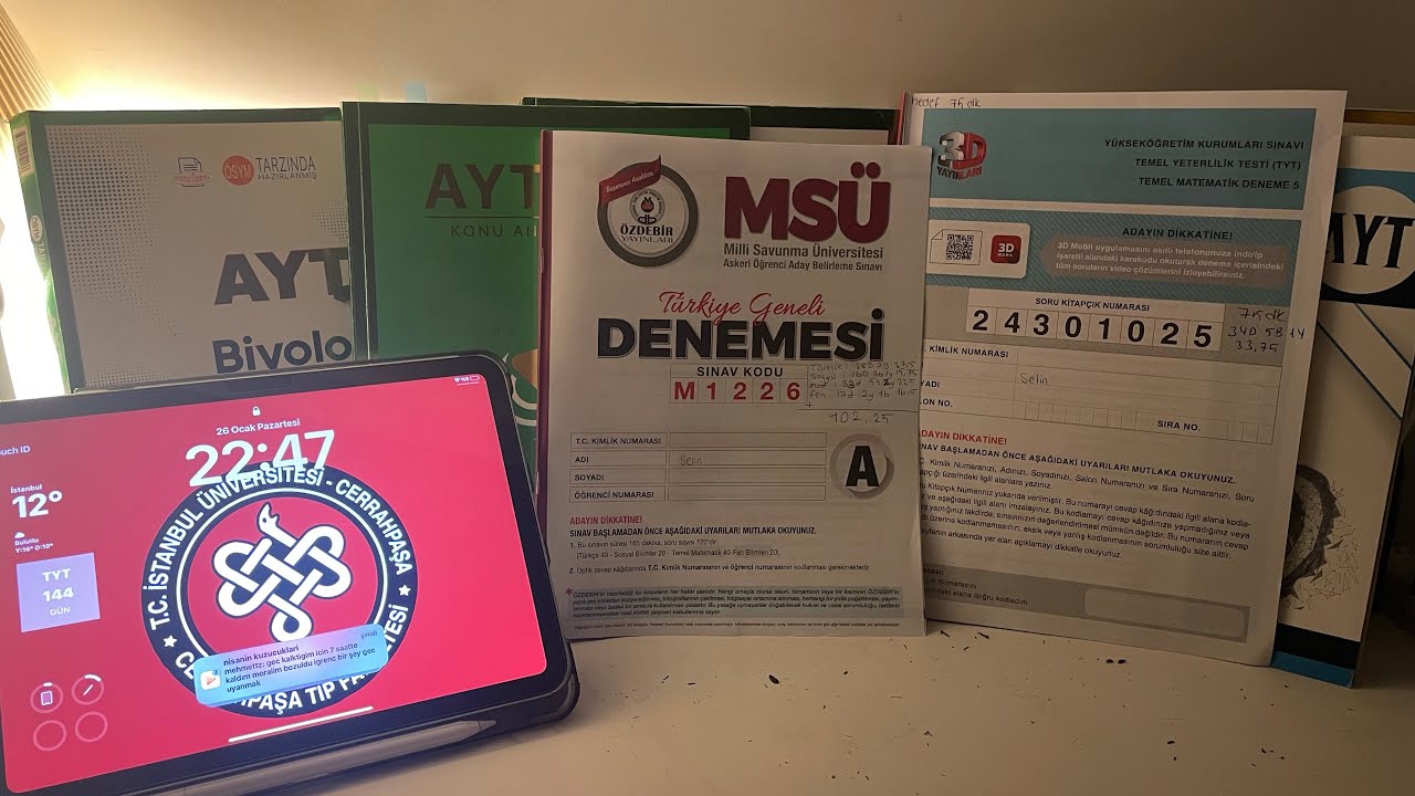 özdebir msü provası + ayt gidişat son 144 | #yks2026 