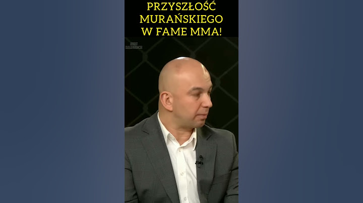 JACEK MURAŃSKI WYRZUCONY Z FAME MMA!
