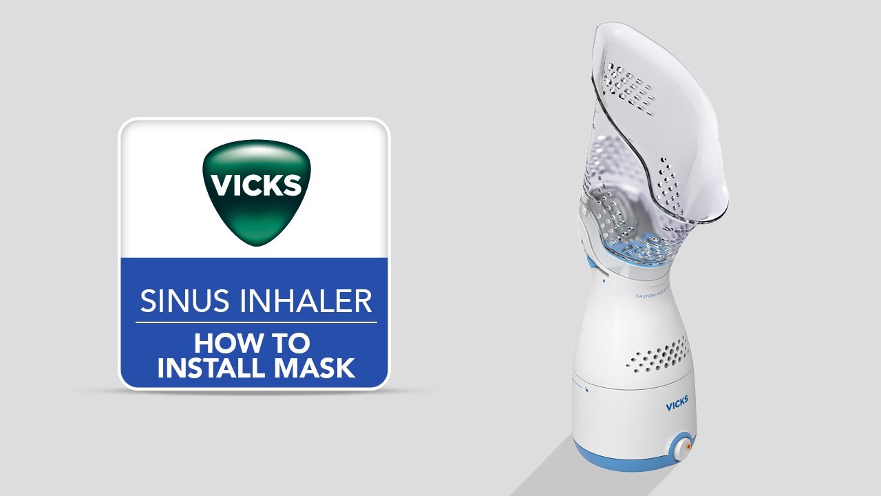 Vicks Sinus Inhaler VIH200   How to Install Mask