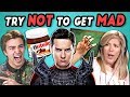ADULTS REACT TO TRY NOT TO GET MAD CHALLENGE