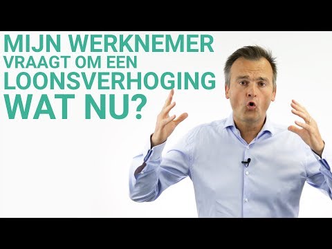 HELP! Mijn werknemer vraagt om een loonsverhoging! Wat nu?