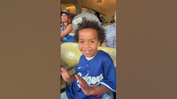 My First Dodger Game 🧢⚾️