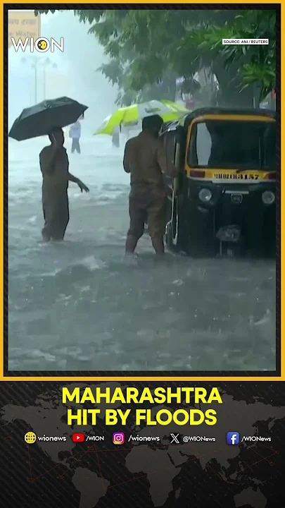 Mumbai Floods: Torrential Rains Trigger Floods and Chaos Across Maharashtra | WION Shorts