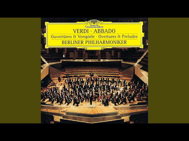 Verdi - La Forza del destino:ouverture : Orch Philh Berlin / C.Abbado