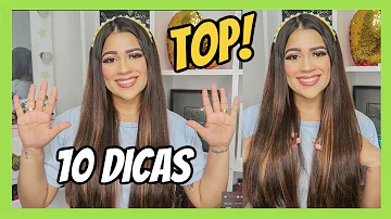 O que fazer para ter cabelo grande e saudável?