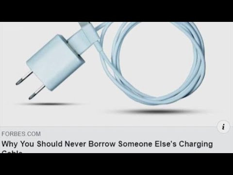 VERIFY: Can your phone be hacked using someone else's charging cable? hqdefault