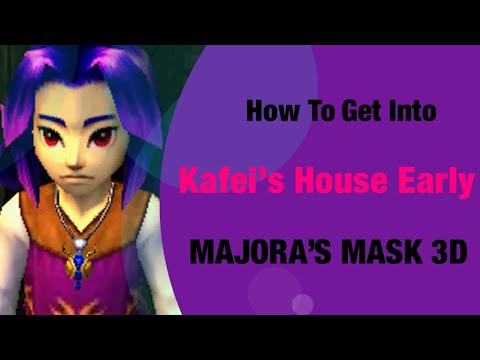 How to Glitch Into Kafei’s House Early Majora’s Mask 3D