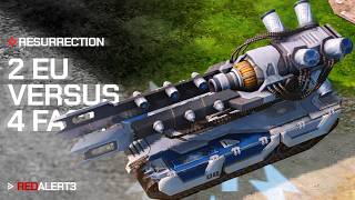 Red Alert 3 [Resurrection Mod] - 2 European Union vs 4 Mixed Factions QE AI