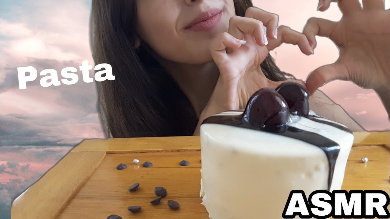 Pasta ASMR🍰 |Eating Whole Cake| Türkçe ASMR | Rahatlatıcı sesler | Turkish ASMR (Açıklamayı oku👇)